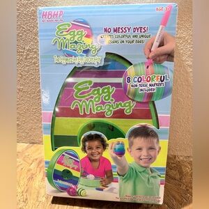 Egg Decorator with 8 Vibrant Markers